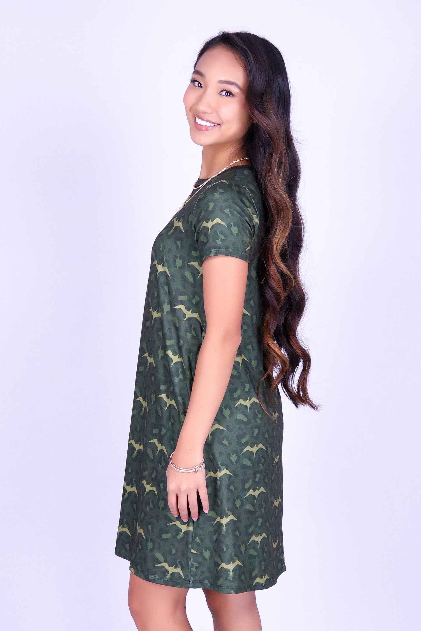 WILD IWA TRAPEZE DRESS