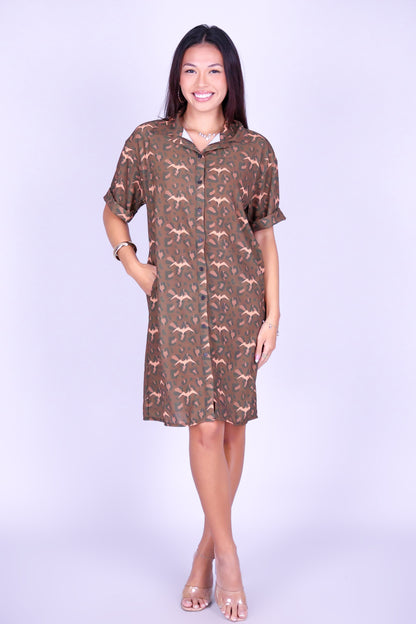 WILD IWA BUTTON DOWN DRESS
