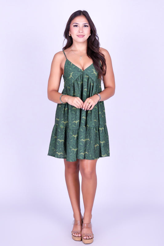 WILD IWA TIERED BABYDOLL DRESS