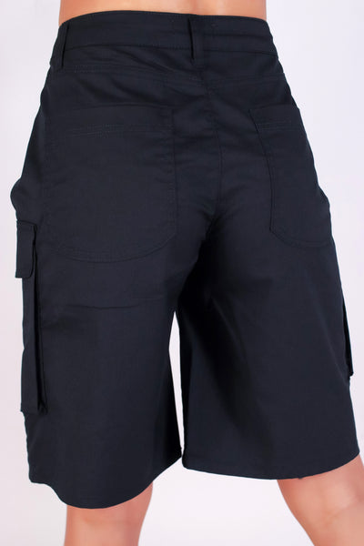 Jeans Warehouse Hawaii - SOLID WOVEN SHORTS - CARGO CUTIE JORTS | By ACTIVE USA