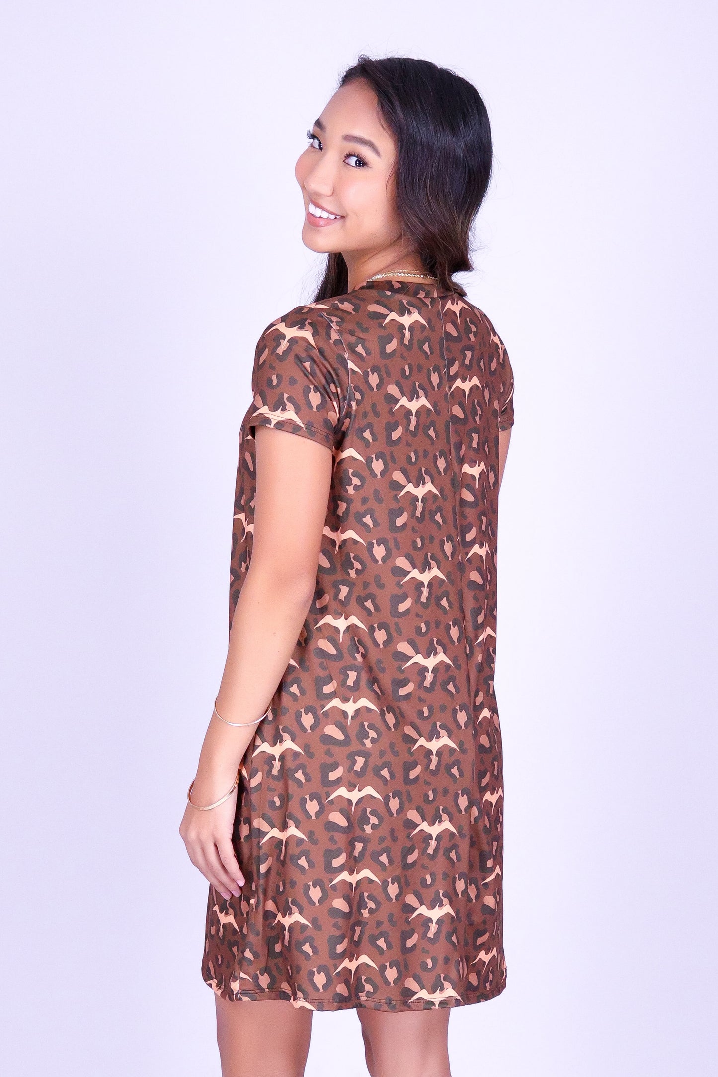 WILD IWA TRAPEZE DRESS