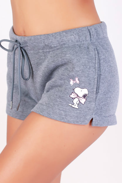Jeans Warehouse Hawaii - KNIT HOT SHORTS - SNOOPY SHORTS | By SHOSHO