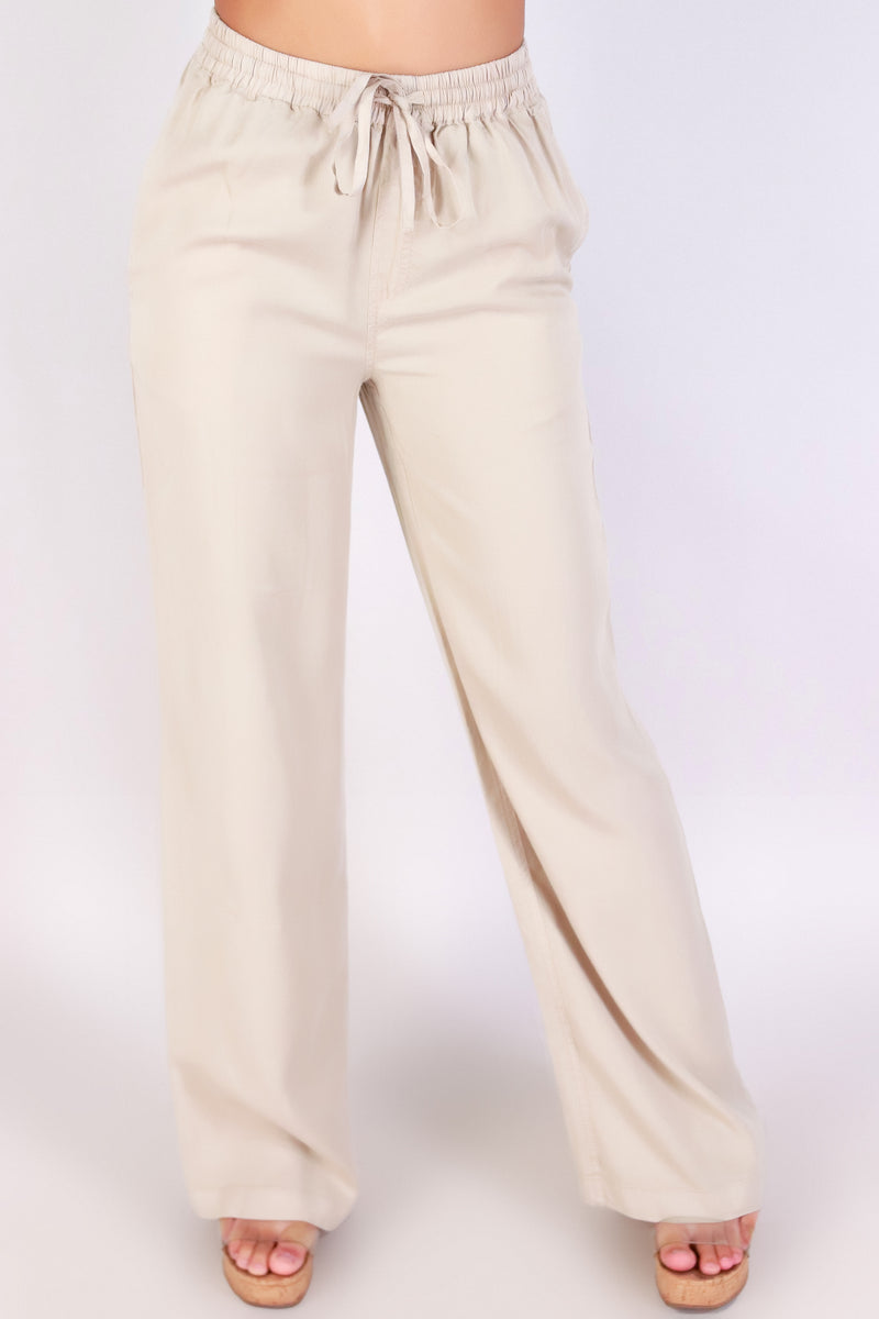 Jeans Warehouse Hawaii - SOLID WOVEN PANTS - COMFY & CHIC PANTS | By STYLE MELODY