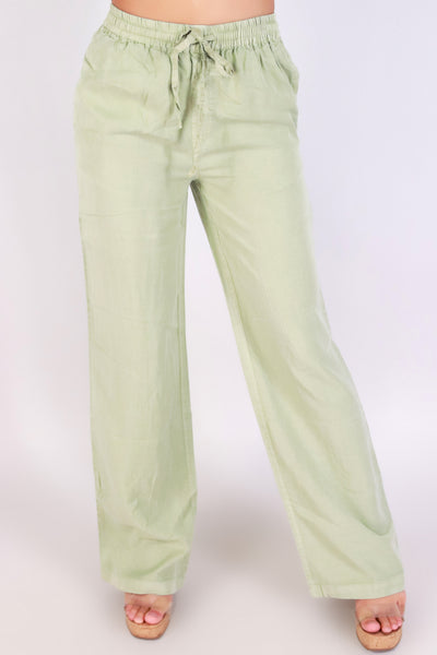 Jeans Warehouse Hawaii - SOLID WOVEN PANTS - COMFY & CHIC PANTS | By STYLE MELODY