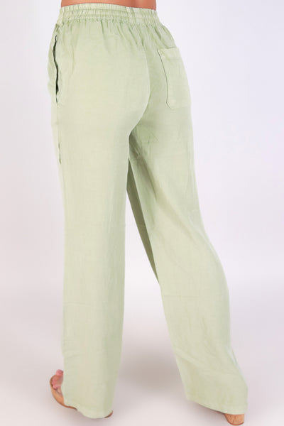 Jeans Warehouse Hawaii - SOLID WOVEN PANTS - COMFY & CHIC PANTS | By STYLE MELODY