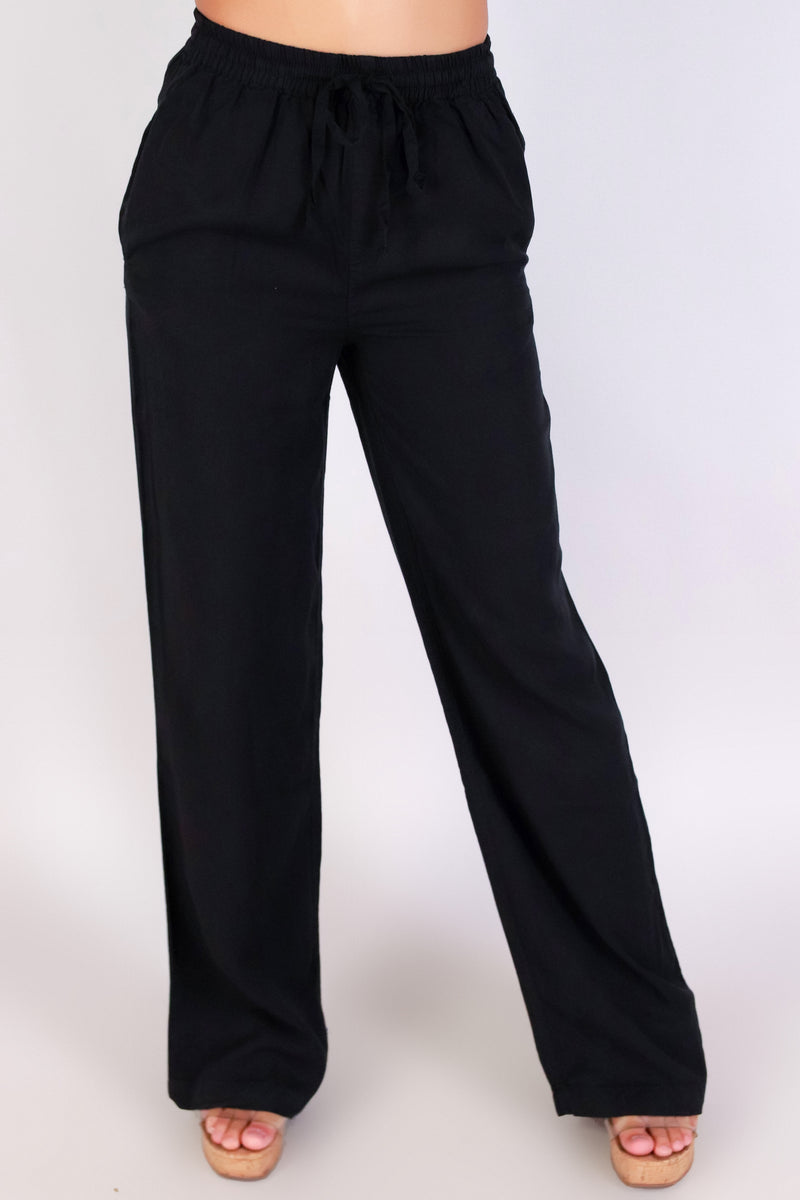 Jeans Warehouse Hawaii - SOLID WOVEN PANTS - COMFY & CHIC PANTS | By STYLE MELODY