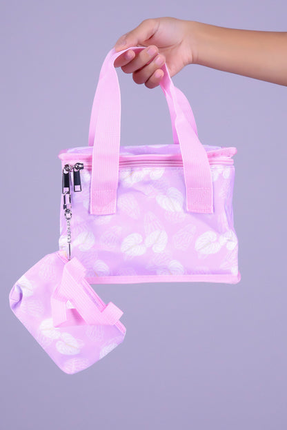 MAHINA MINI LUNCH BAG - ANTHURIUM SHELL