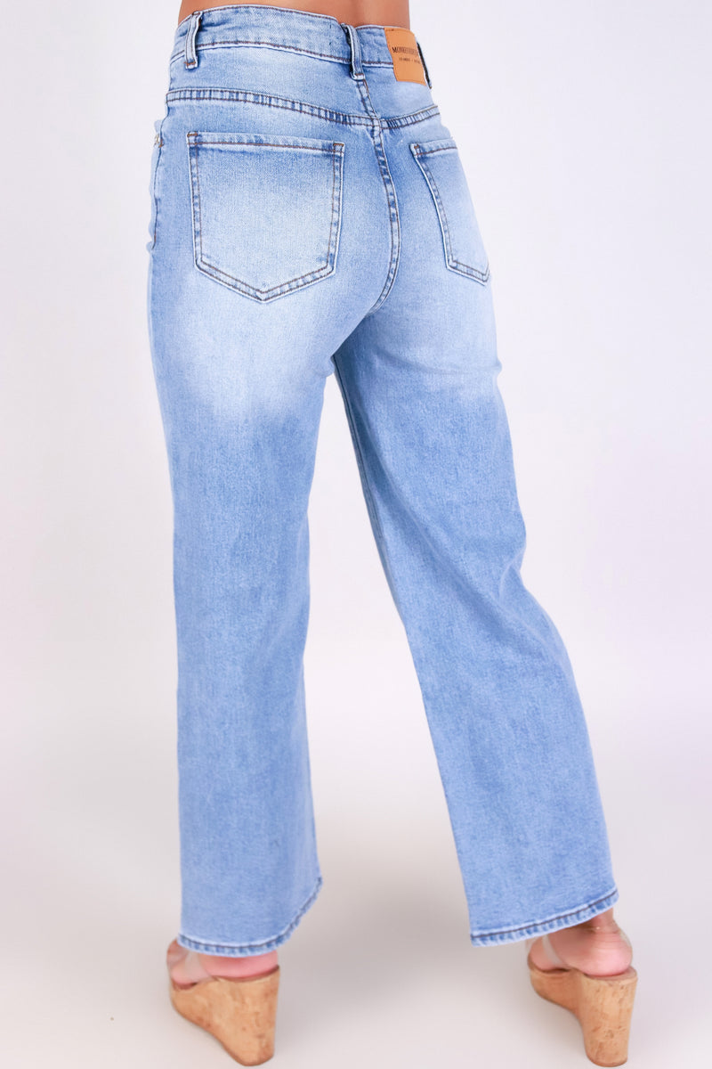Jeans Warehouse Hawaii - DENIM CAPRIS - TRUE LINE DENIM CAPRIS | By MONKEY RIDE JEANS
