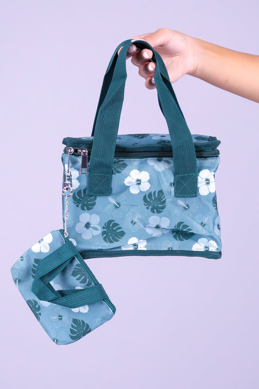 MAHINA MINI LUNCH BAG - HIBISCUS PARADISE