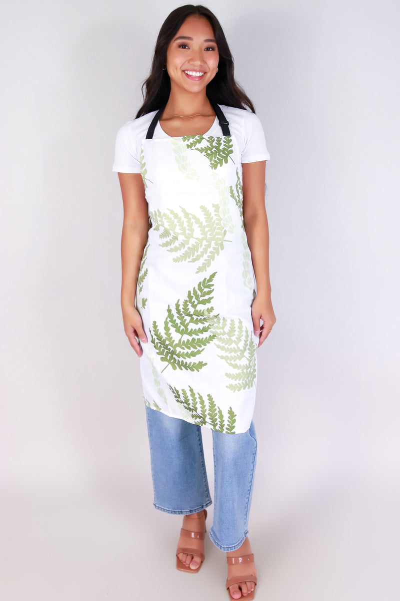 Jeans Warehouse Hawaii - HOME GOODS - PIKAKE PALAPALAI APRON | By GREENWELL PROMOTIONS LTD