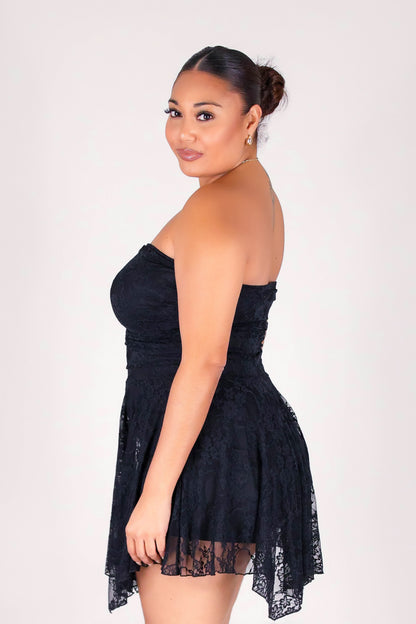 SIMPLY LACE TUBE DRESS