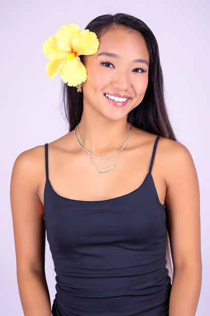 HIBISCUS HAIRPIN
