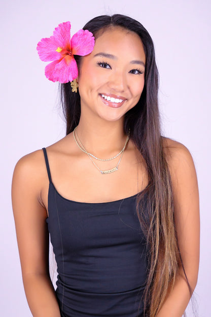 HIBISCUS HAIRPIN