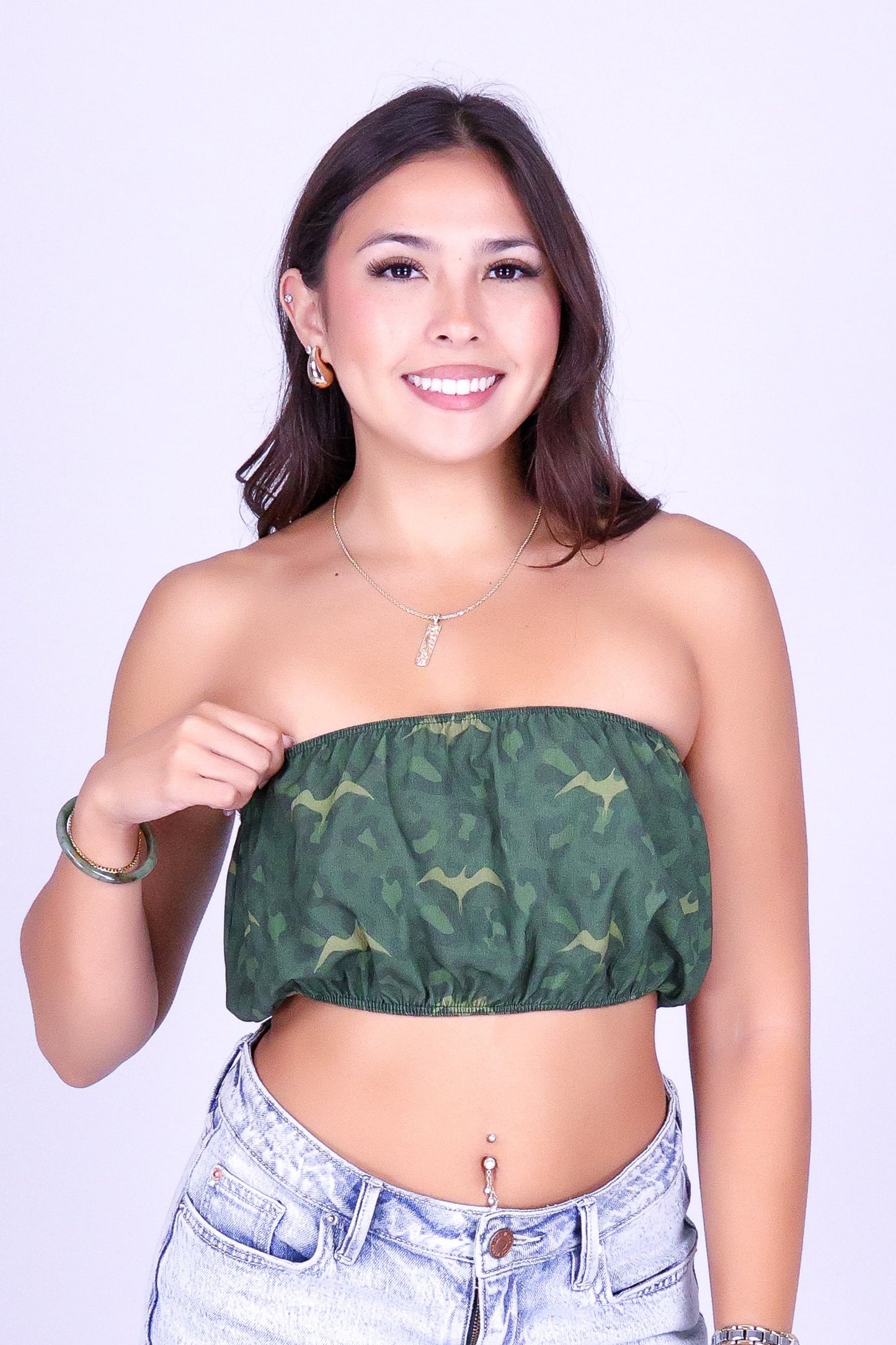 WILD IWA BANDEAU TOP