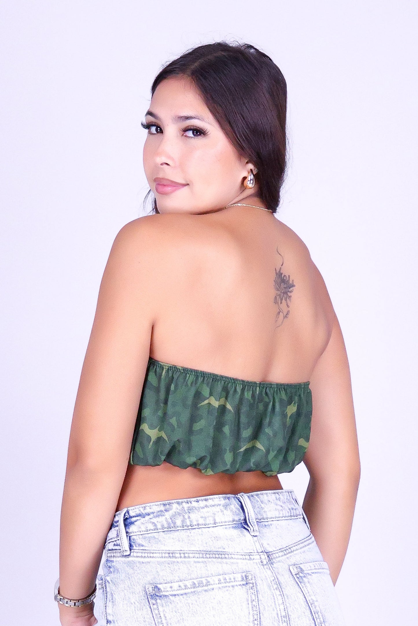 WILD IWA BANDEAU TOP