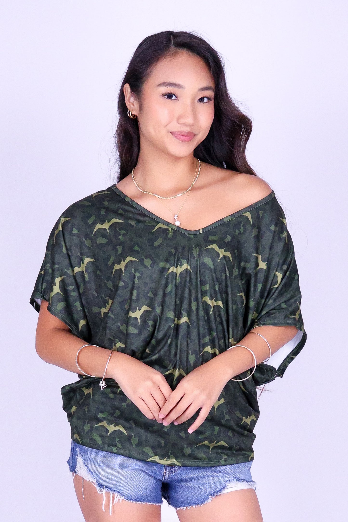 WILD IWA DOLMAN TOP
