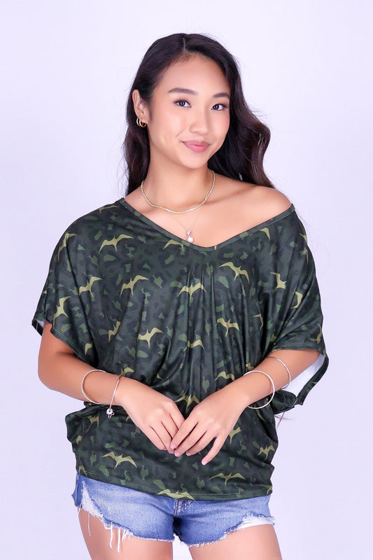 WILD IWA DOLMAN TOP