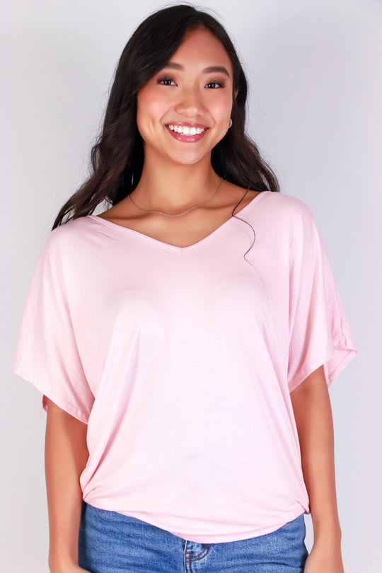 AT IT AGAIN DOLMAN TOP