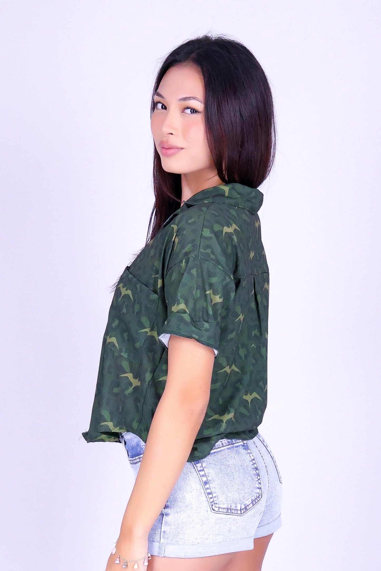 WILD IWA BUTTON DOWN TOP