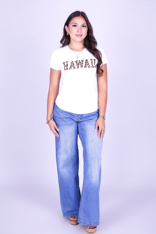 LEOPARD HAWAII TEE