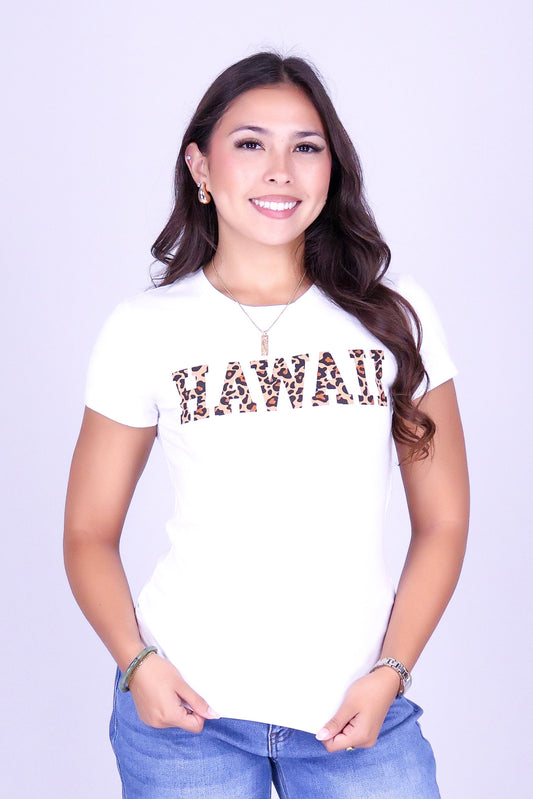 LEOPARD HAWAII TEE