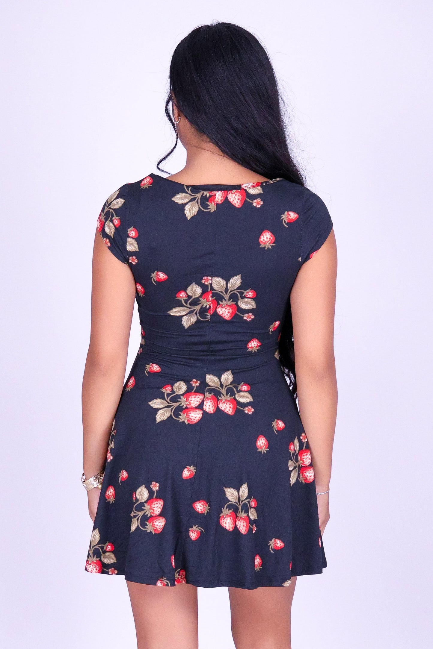 WITH LOVE MINI FLARE DRESS
