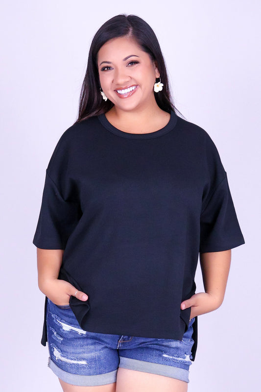 OWN IT OVERSIZED TOP