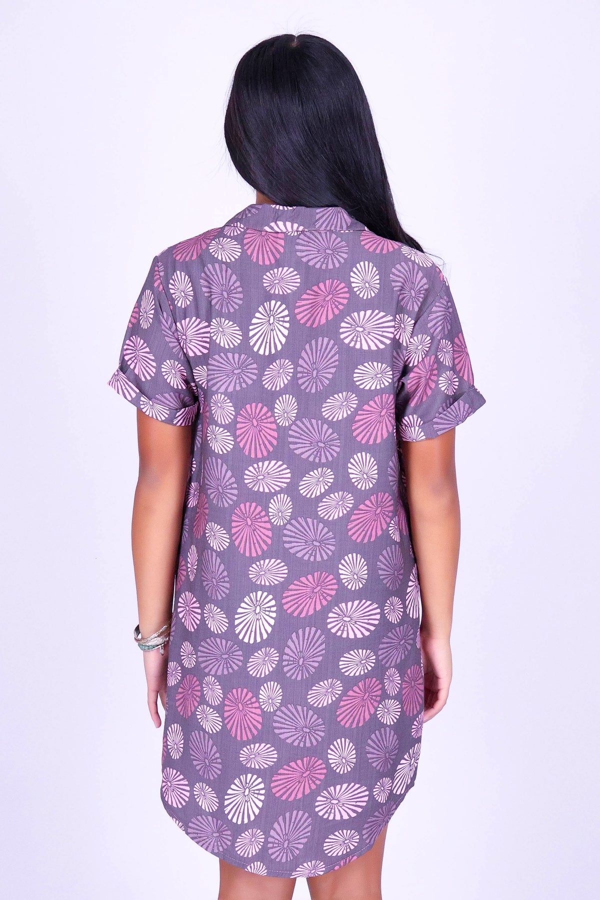 OPIHI BUTTON DOWN DRESS | KIDS SIZE 2-16