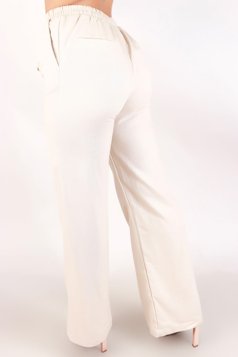 Jeans Warehouse Hawaii - SOLID WOVEN PANTS - STAY TOXIC PANTS | By STYLE MELODY
