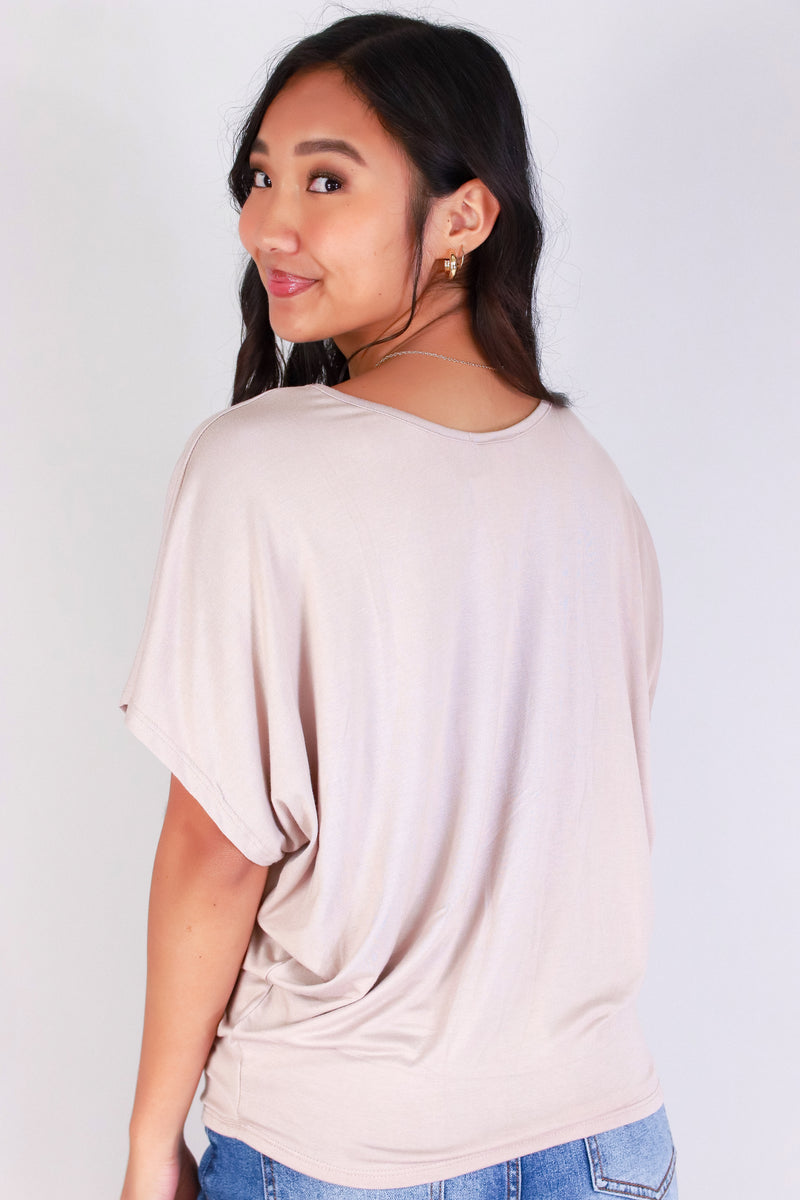 Jeans Warehouse Hawaii - SOLID DOLMAN TOPS - AT IT AGAIN DOLMAN TOP | By ADARA
