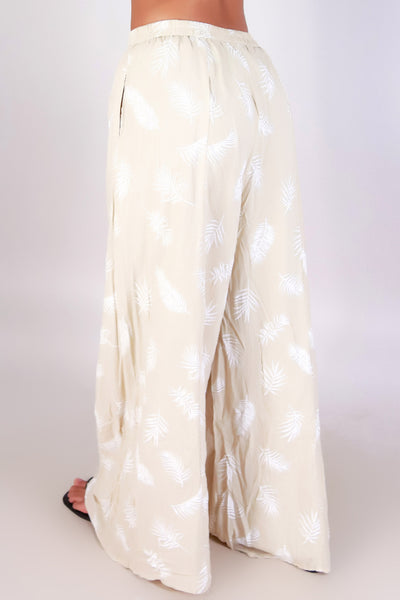 Jeans Warehouse Hawaii - MATCHING SEPARATES - LEAF ME ALONE PANTS | By HYFVE