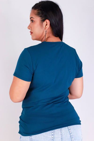 Jeans Warehouse Hawaii - PLUS BASIC V NECK TEES - BARE NECESSI-TEE | By ACTIVE USA