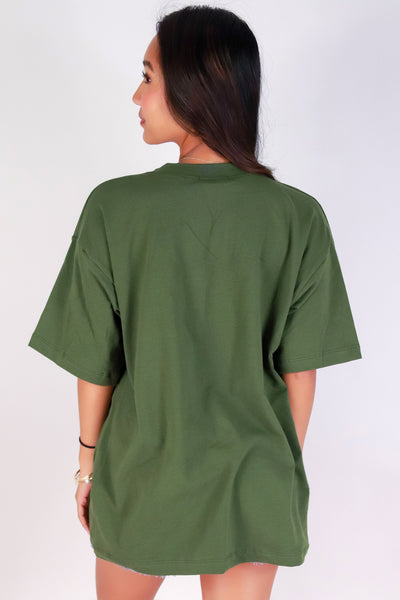 Jeans Warehouse Hawaii - S/S SCREEN - PUAKENIKENI OVERSIZED LEI TEE | By ROCK & ROSE BY CHERIE