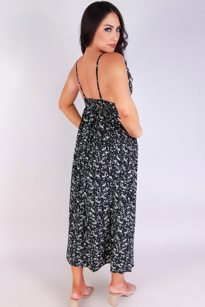 Jeans Warehouse Hawaii - S/L LONG PRINT DRESSES - FLORAL MIST MAXI DRESS | By PAPERMOON/ B_ENVIED