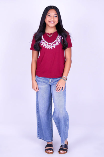 PIKAKE HONOHONOLEI TEE | KIDS SIZE 8-16