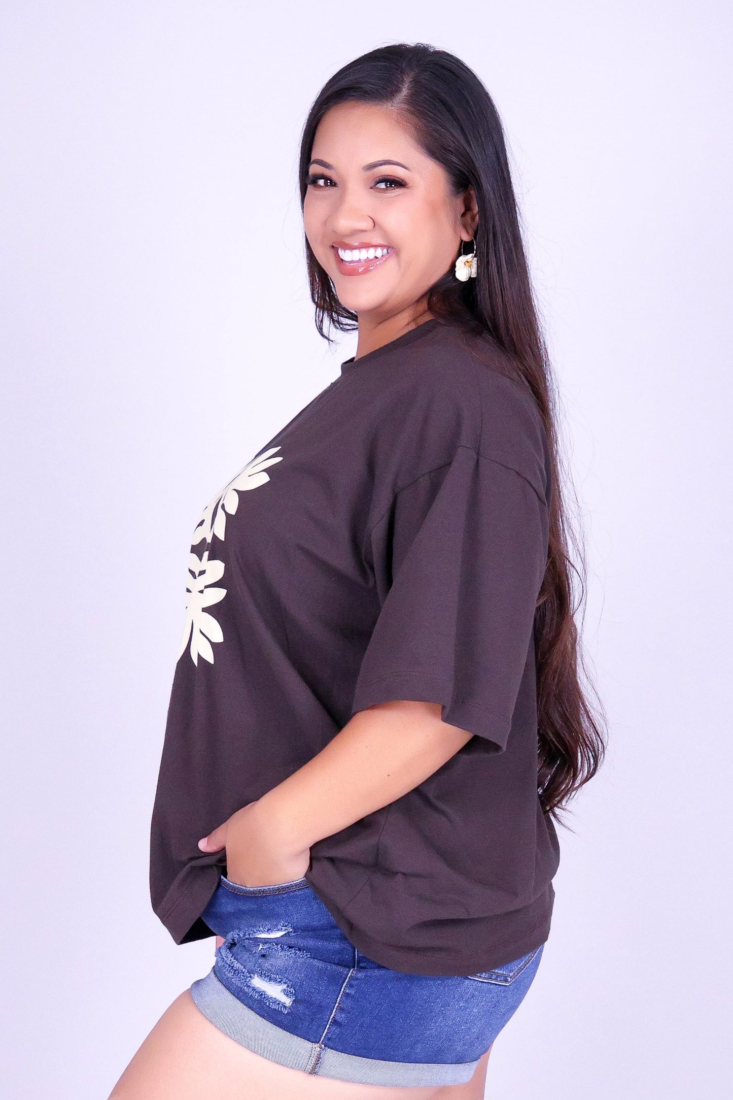 LAUAE QUILT OVERSIZED TEE