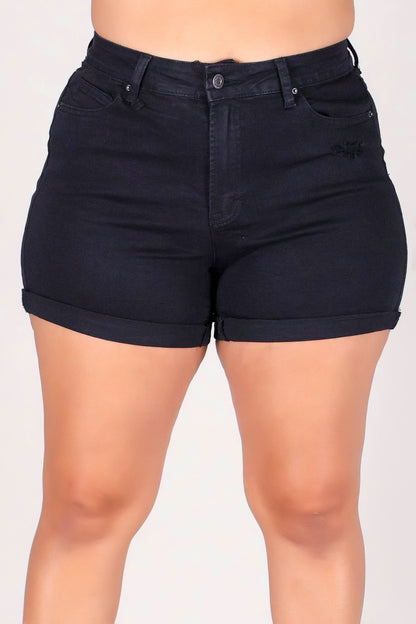 SHORT STORY DENIM SHORTS