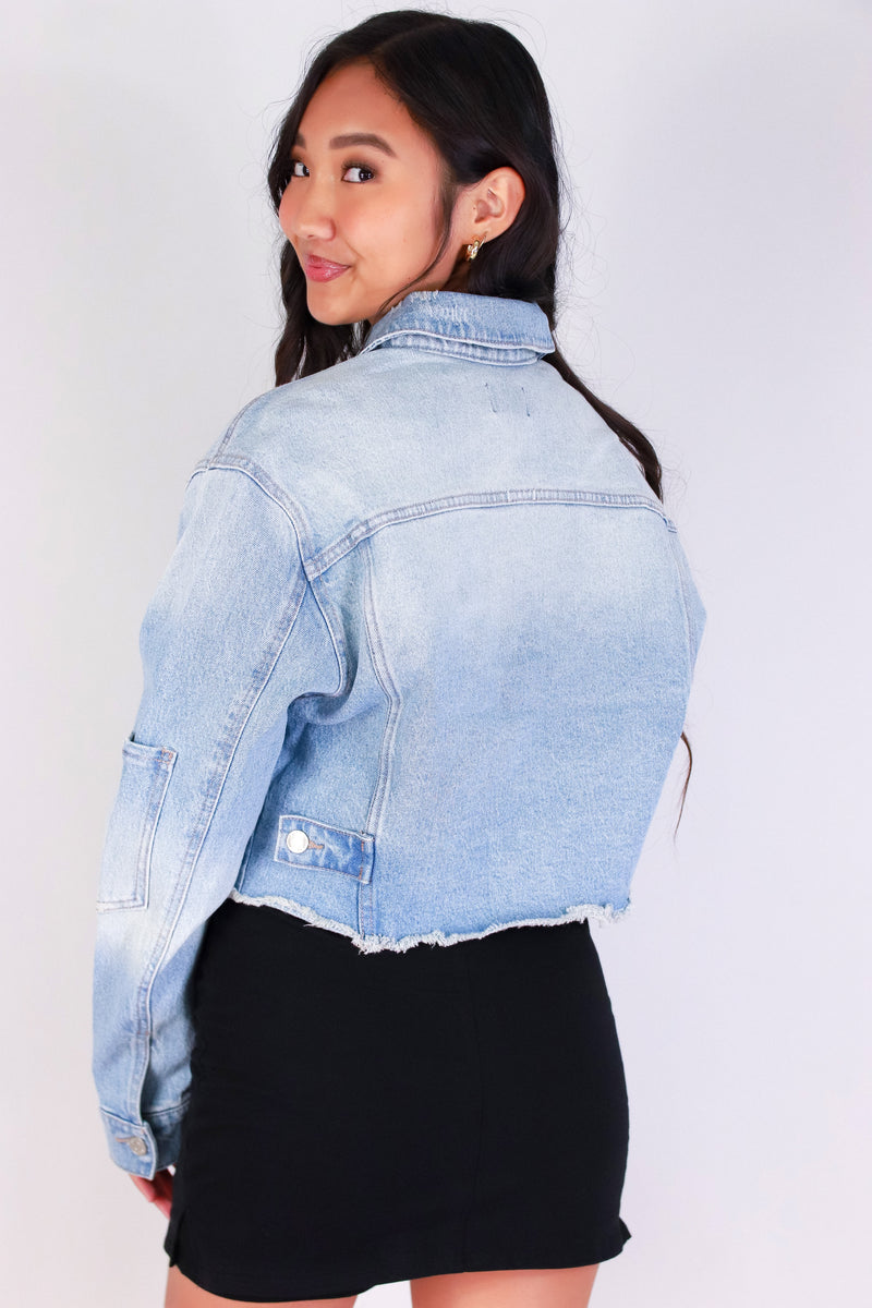 Jeans Warehouse Hawaii - DENIM JACKETS - EDGE OUT DENIM JACKET | By GREAT SMOKY