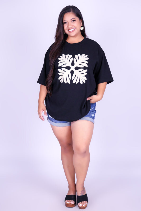 LAUAE QUILT OVERSIZED TEE