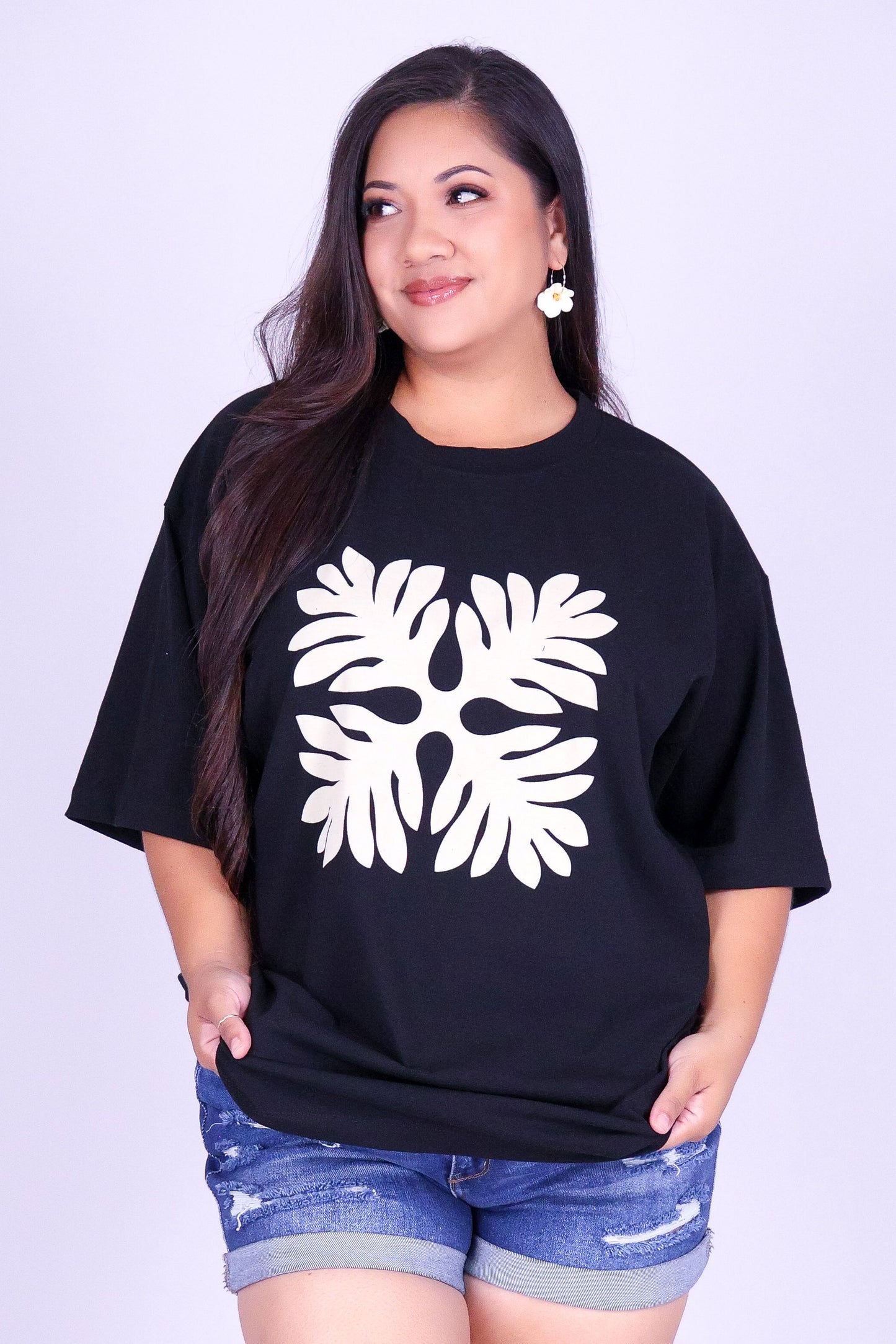 LAUAE QUILT OVERSIZED TEE