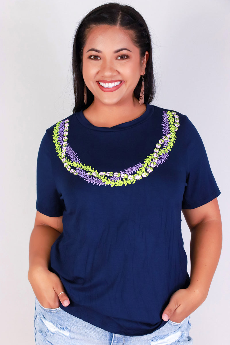 Jeans Warehouse Hawaii - PLUS S/S SCREENS - EKOLU TEE | By LUZ