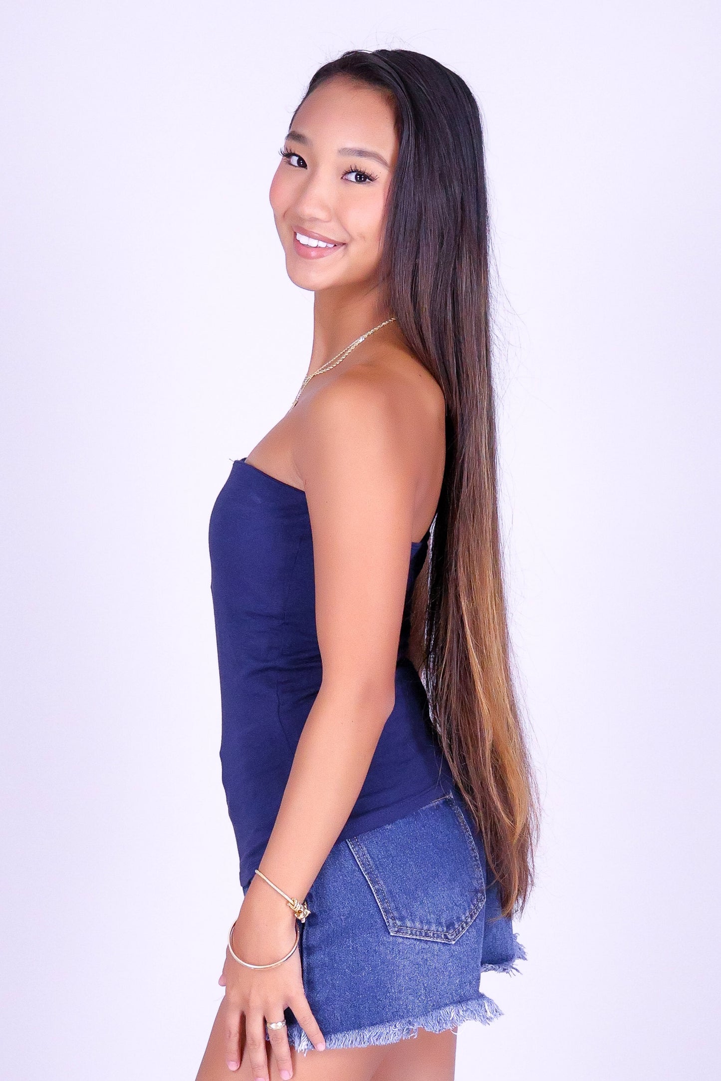 NEVER SETTLE TUBE TOP