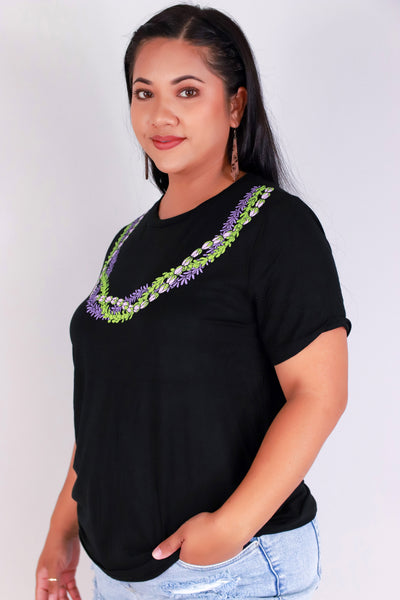 Jeans Warehouse Hawaii - PLUS S/S SCREENS - EKOLU TEE | By LUZ