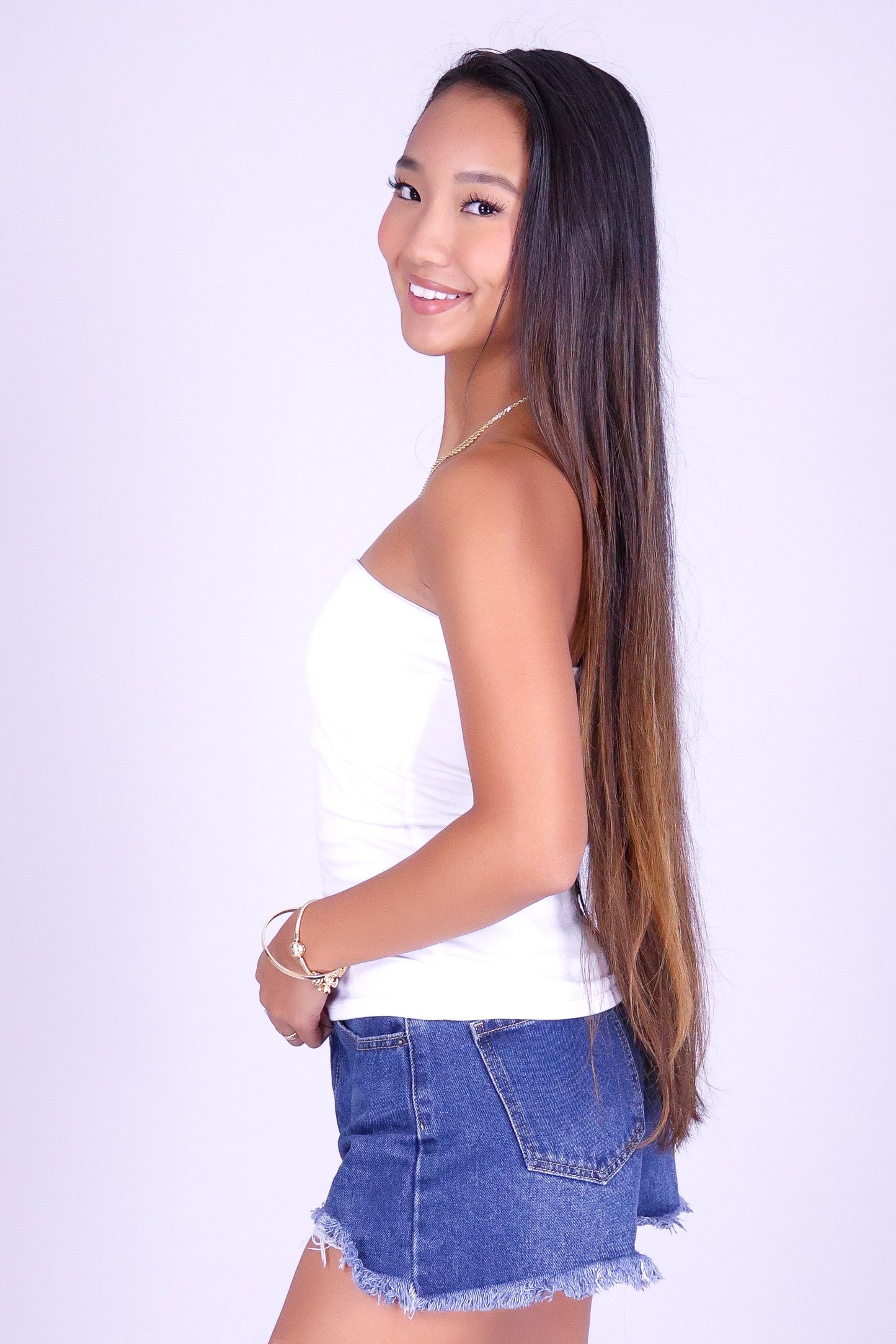 NEVER SETTLE TUBE TOP