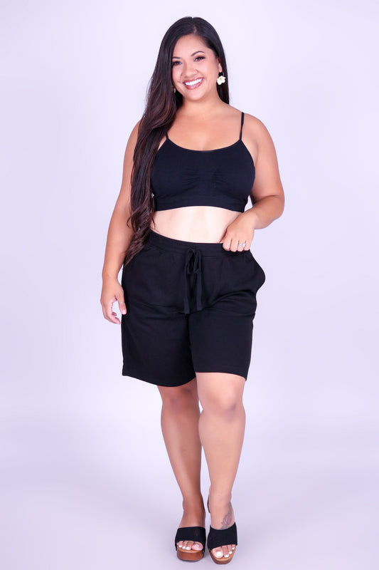 BOYFRIEND FLEECE SHORTS