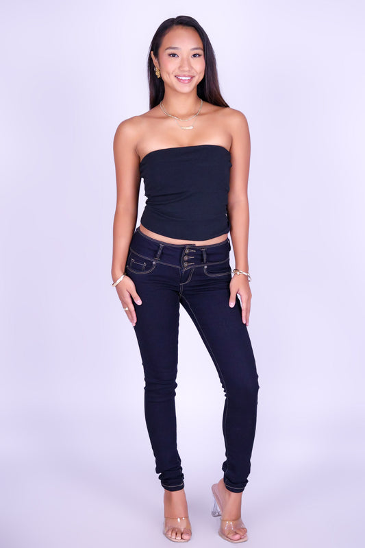 NEVER SETTLE TUBE TOP