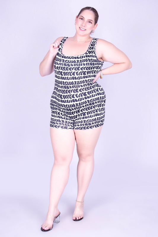 HEBREW SHELL CATSUIT ROMPER