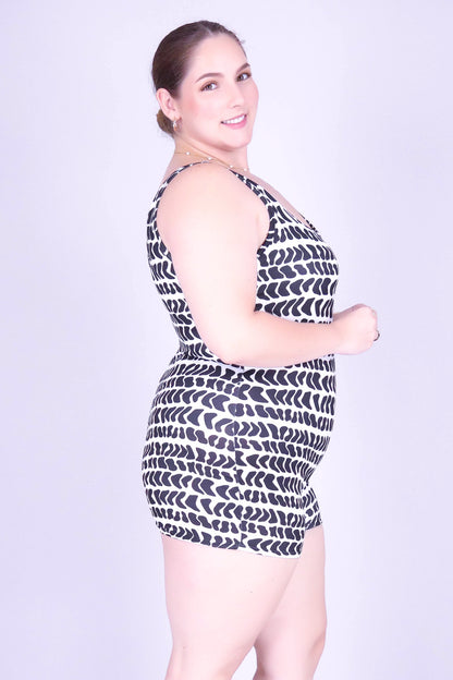 HEBREW SHELL CATSUIT ROMPER