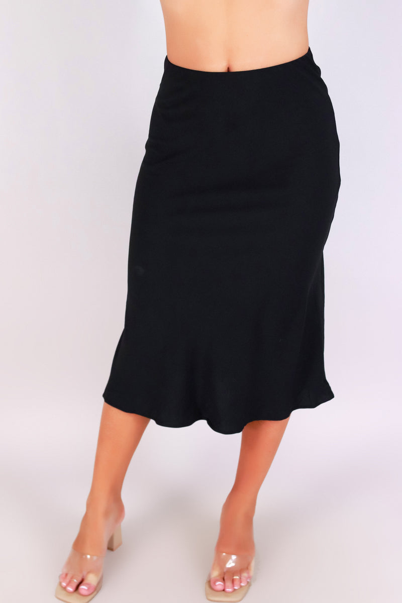 Jeans Warehouse Hawaii - WOVEN LONG SKIRT - TWIRL AWAY SKIRT | By PAPERMOON/ B_ENVIED
