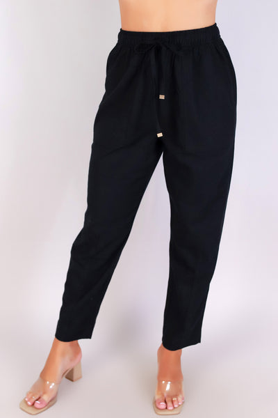 Jeans Warehouse Hawaii - SOLID WOVEN CAPRI'S - MOVE WITH ME CAPRI PANTS | By CI SONO/CAVALINI